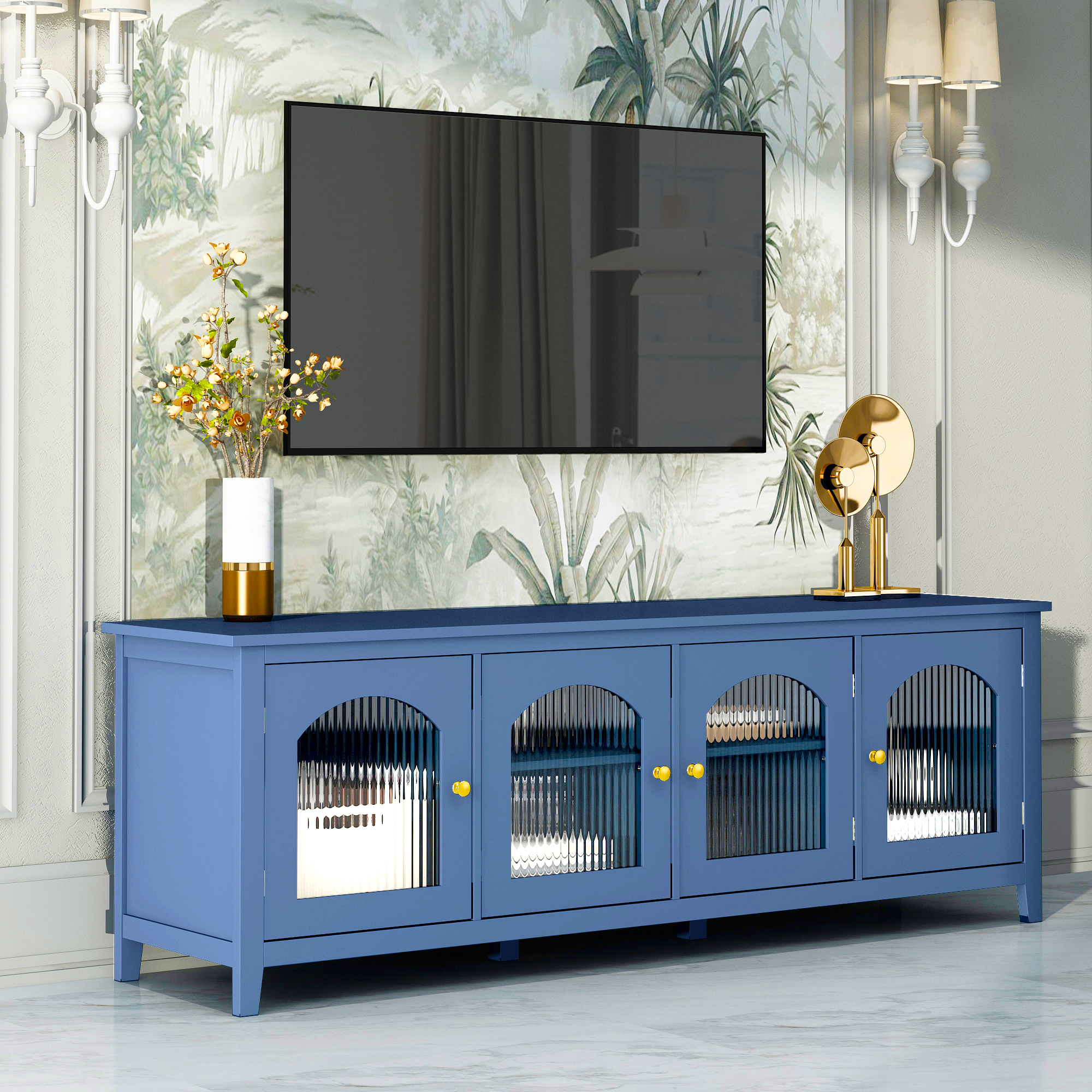 Antique Blue + MDF