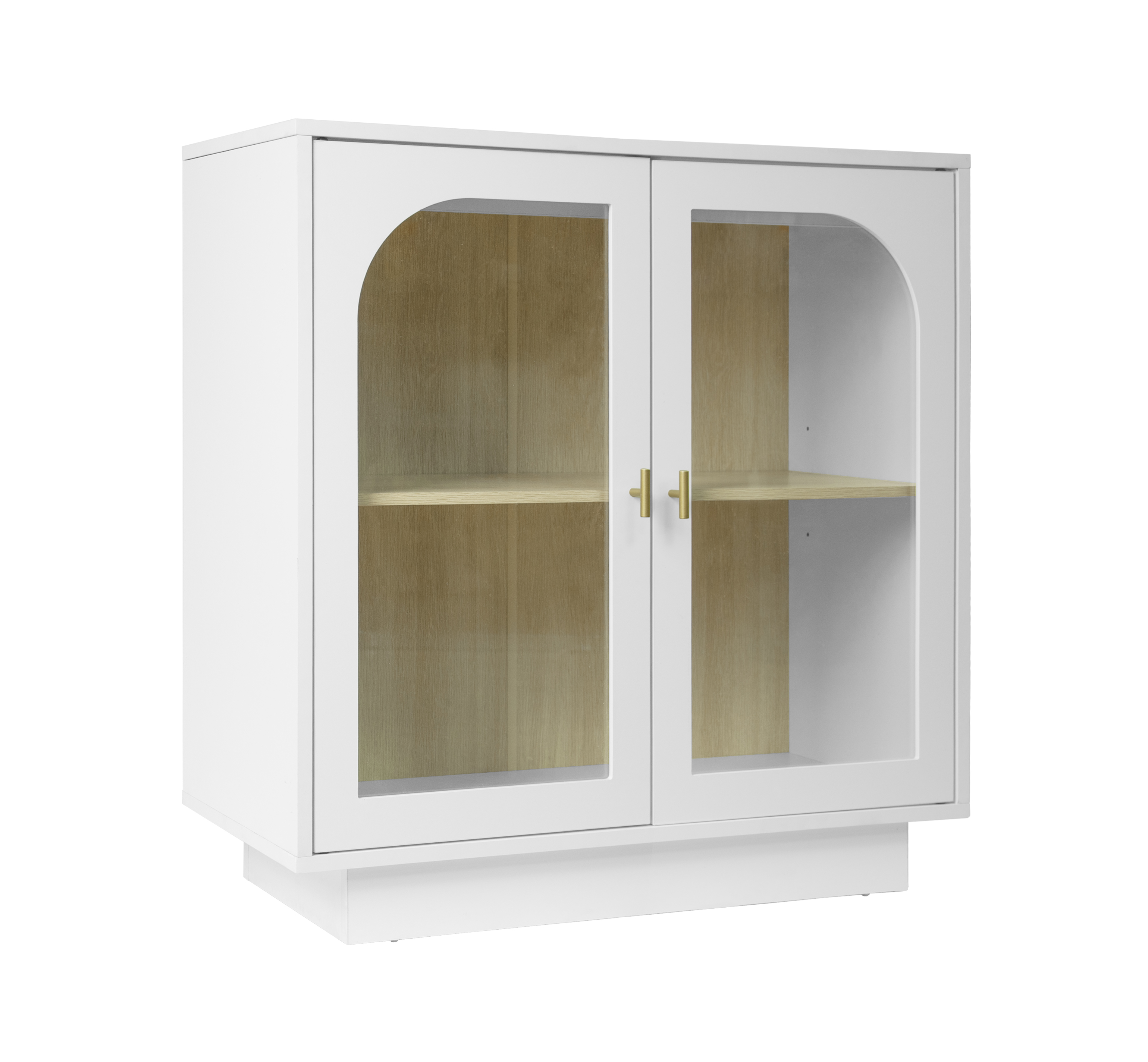 Storage Cabinet with Acrylic Door for Living Room, Dining Room, Study