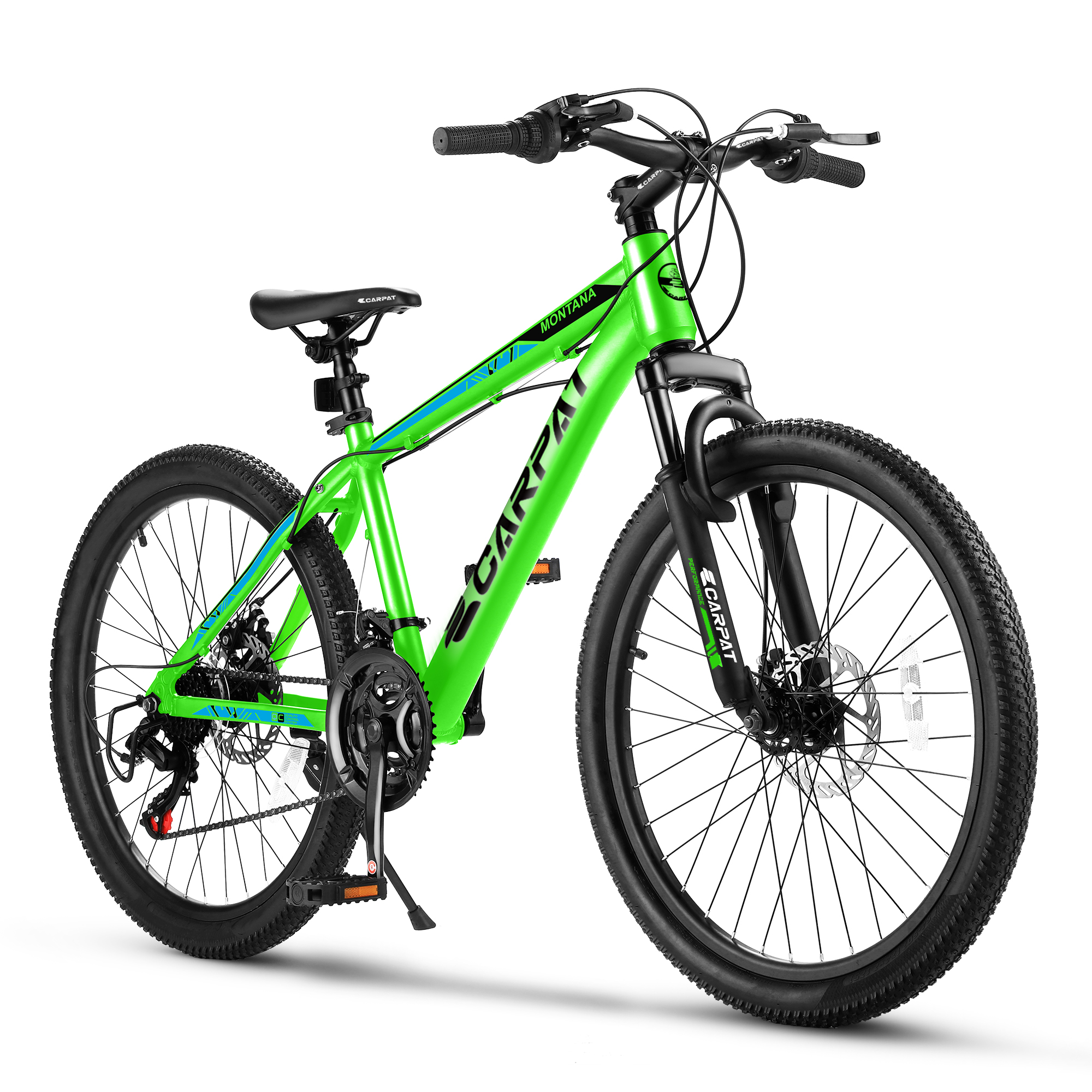 A24299  24 inch Mountain Bike Bicycle for Adults Aluminium Frame Bike Shimano 21-Speed with Disc Brake