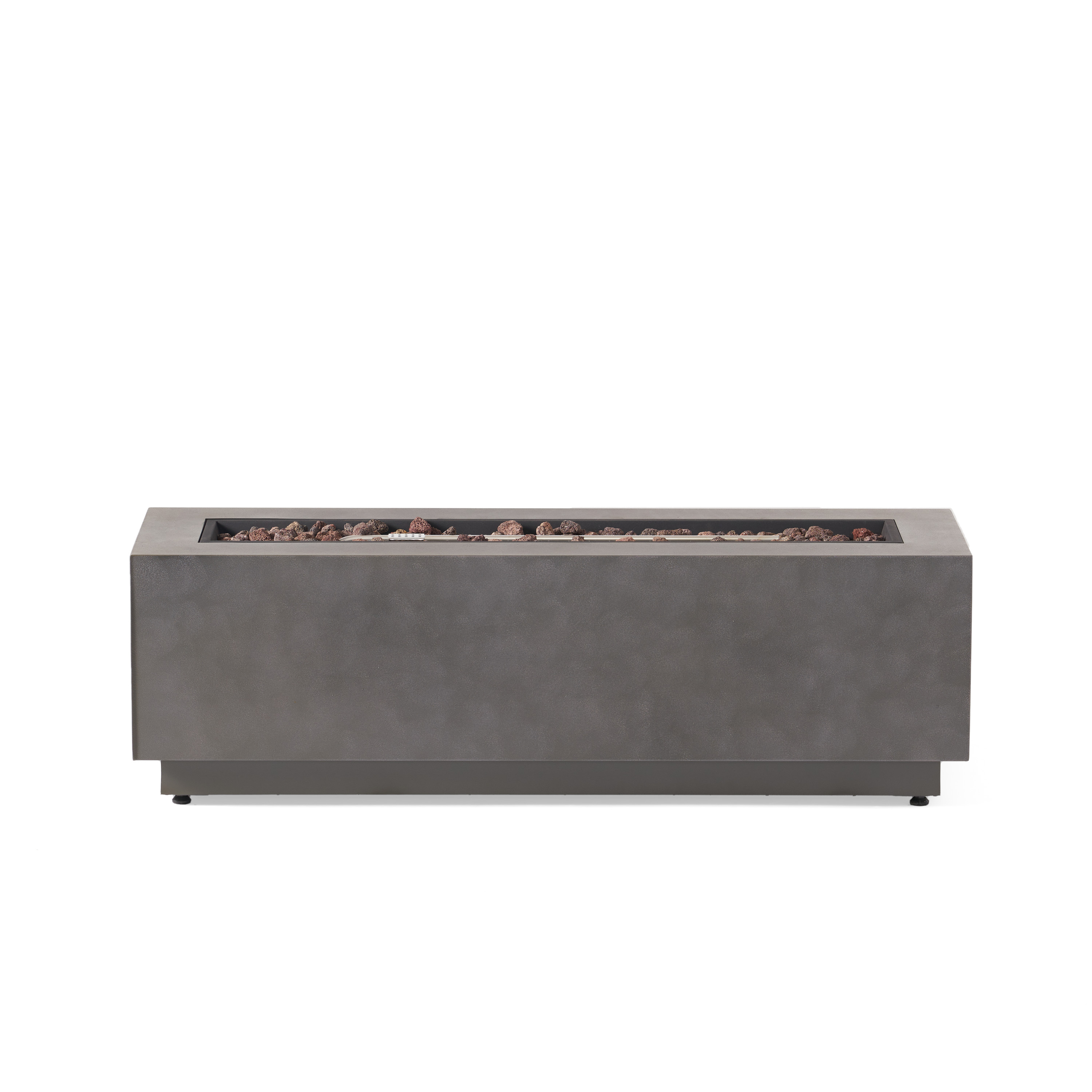 [Ship to Canada only]RECTANGULAR IRON FIRE PIT - 50000BTU (Tank cover not included)