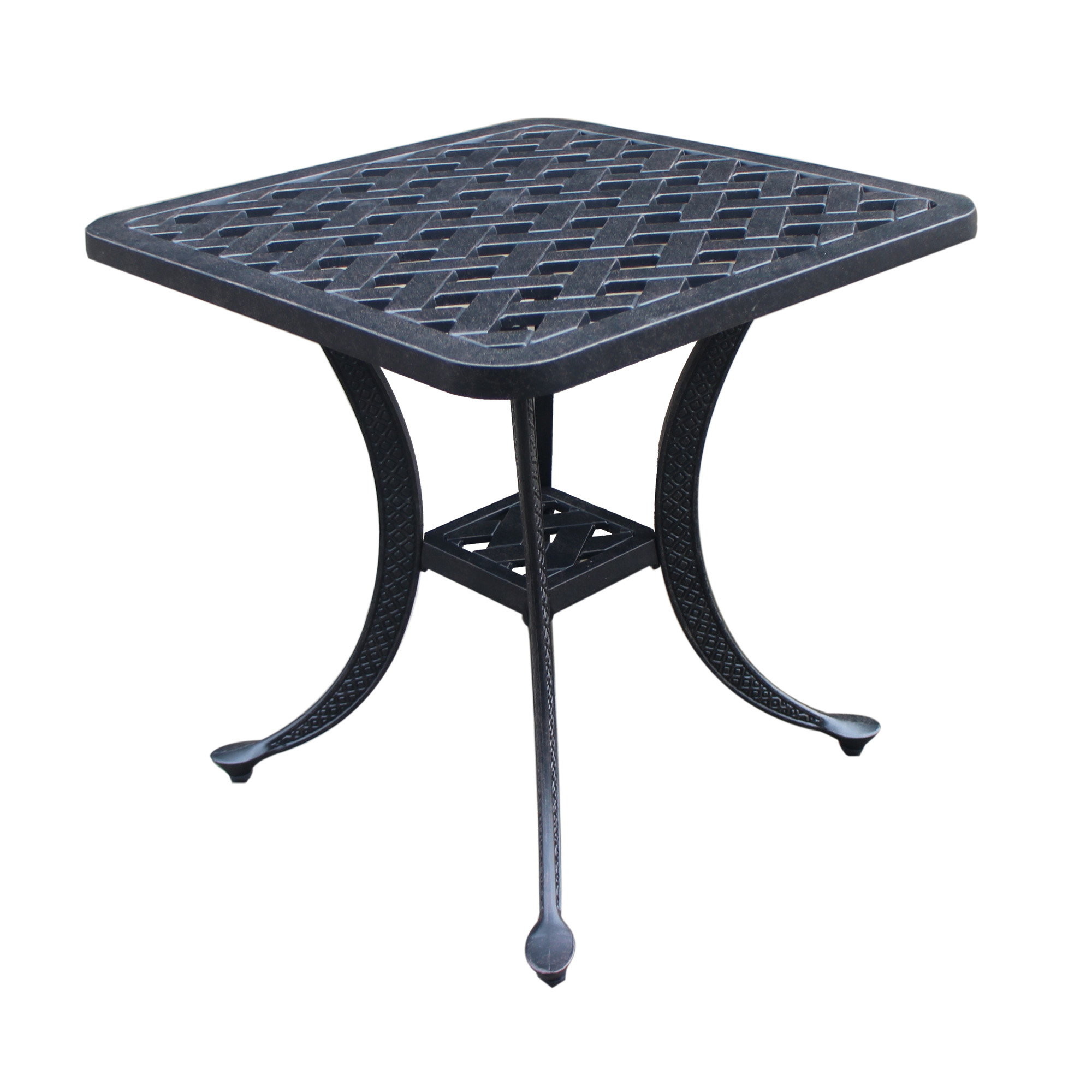 End Table, Dark Lava Bronze