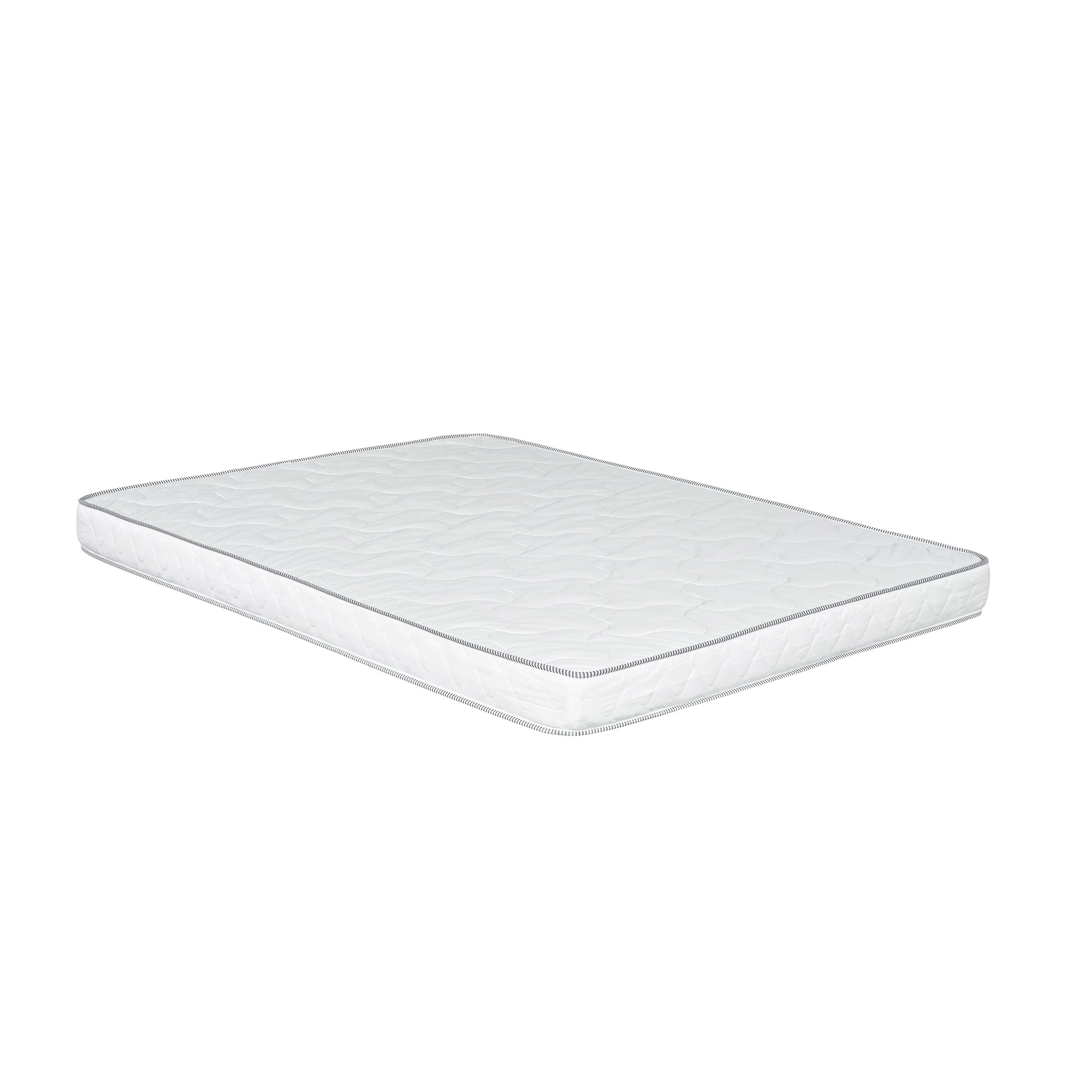 6 in. Firm Reversible Foam Mattress in a Box, Twin-Size High-Density Foam Mattress, White