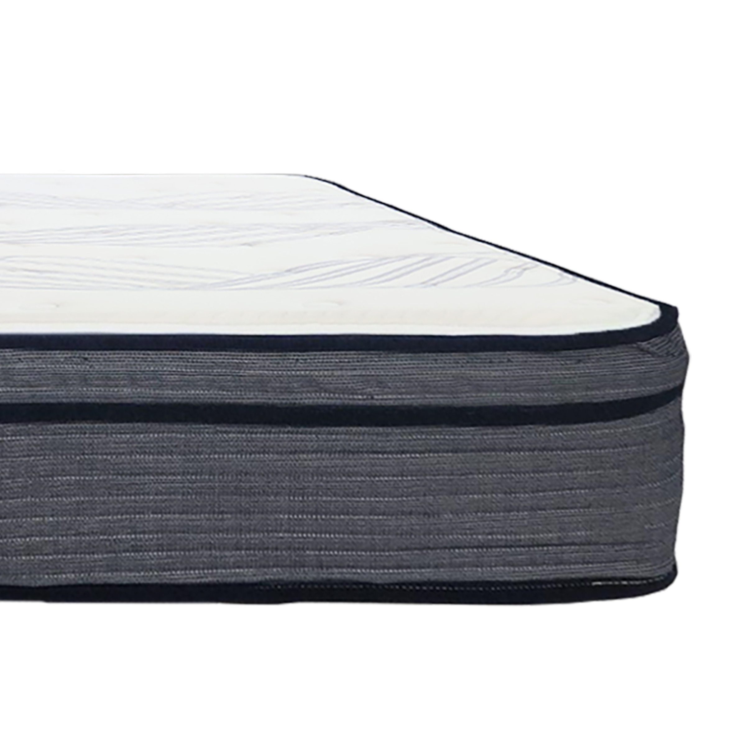 14 in. Hybrid Plush Foam Mattress - Full, Soft Polyester Knit Cover, Multi-Layer Foam Mattress