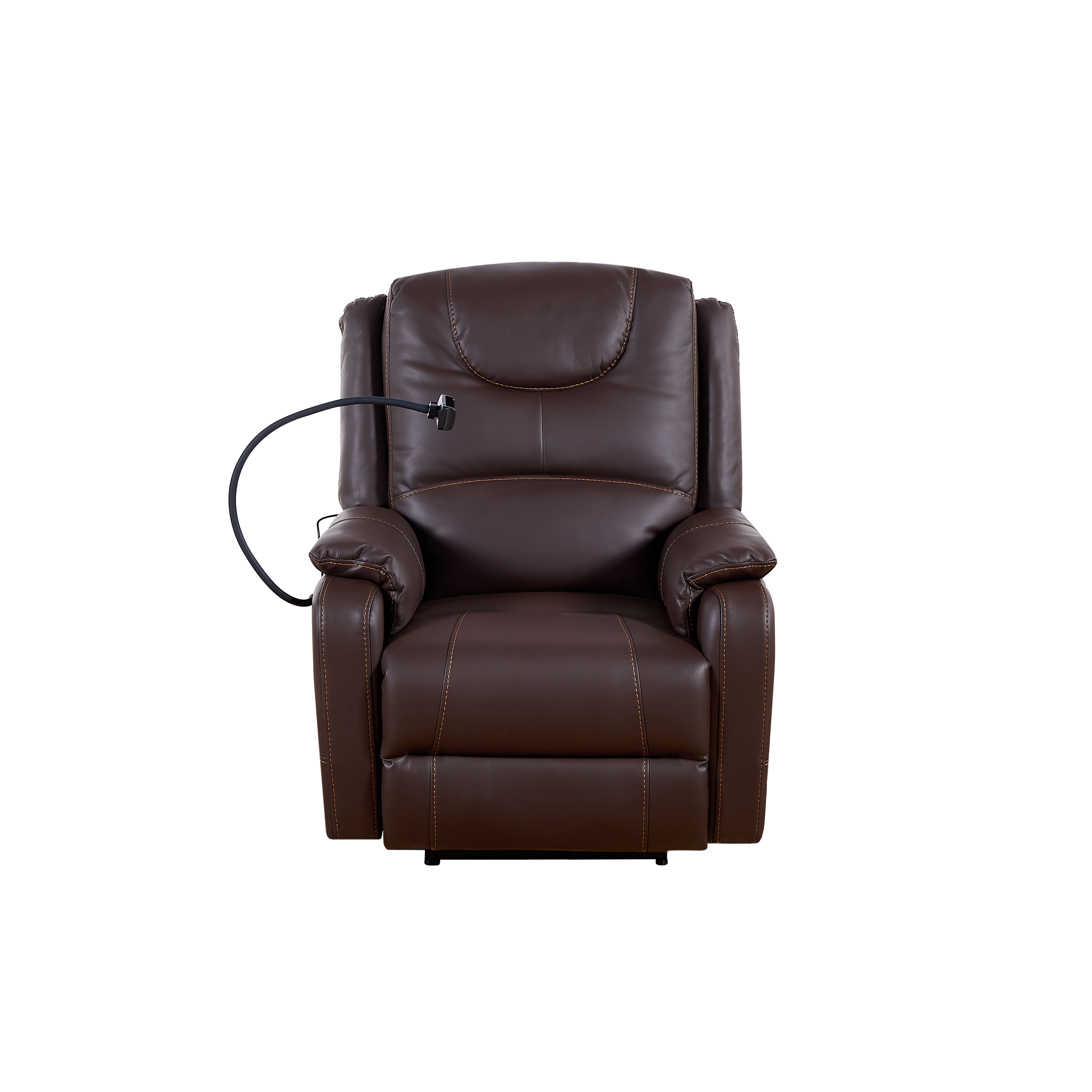 Liyasi Zero Gravity Power Recliner with comfortable lying degree, Massage, Heating and Phone Holder, Side Pockets, USB Charge Ports, Enjoy extreme relaxation