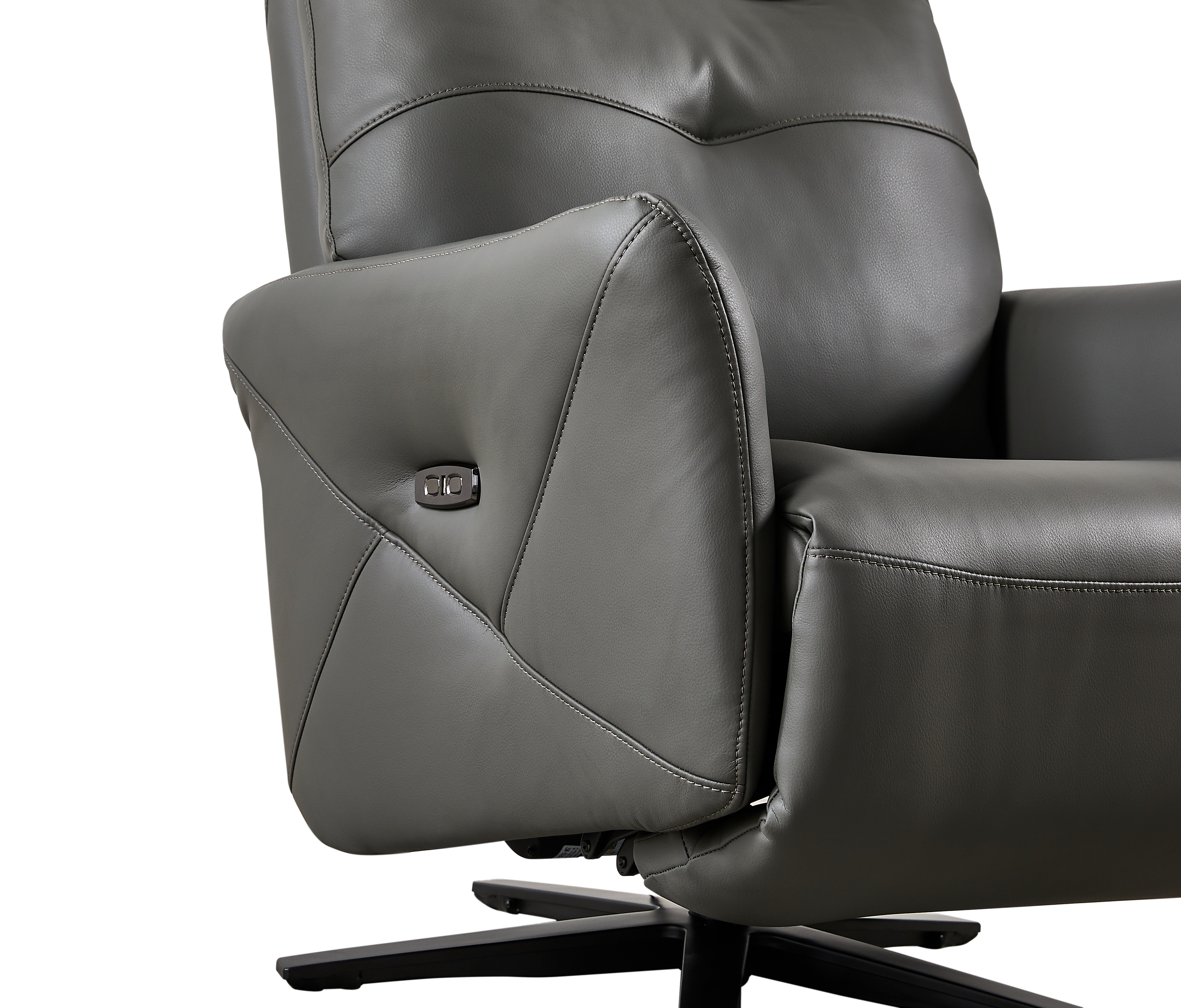 Recliner Chair With Dual Motor , Euro contemporary design , Adjustable Headrest, 360° Swivel USB Charge Port, New Living Style