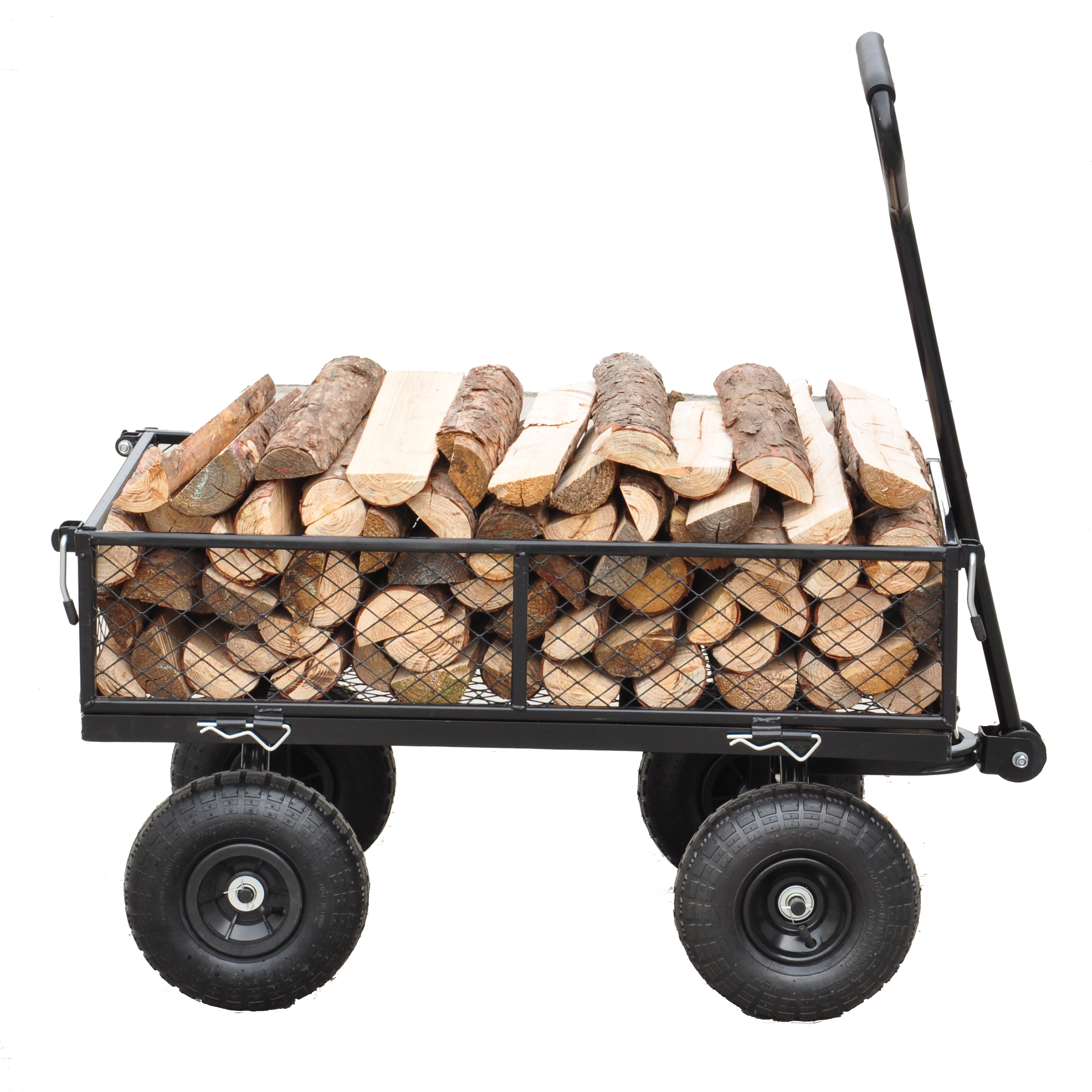 Chariot en bois pour camion de bois de chauffage