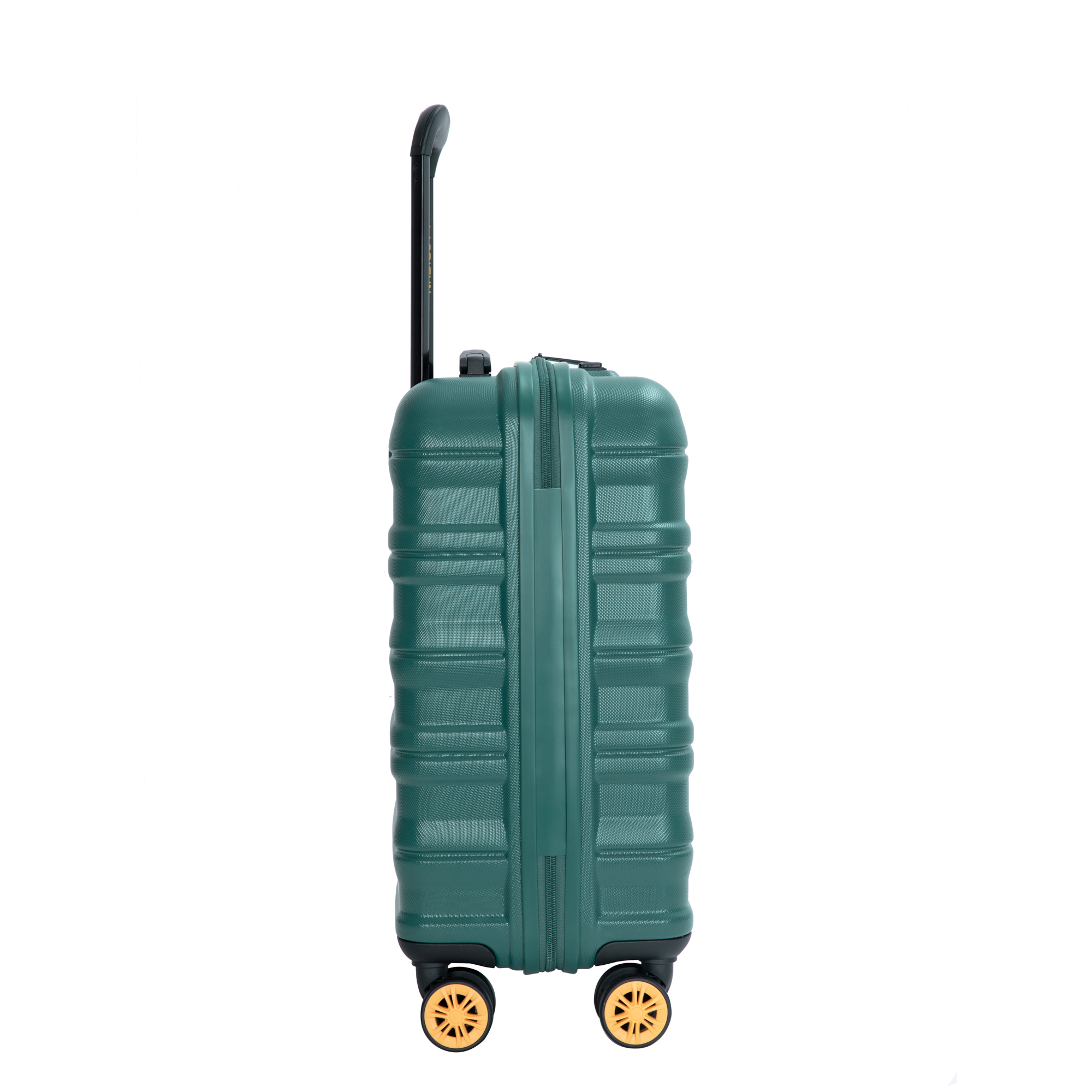 Carry On Luggage  Airline Approved18.5" Carry On Suitcase With TSA Approved Carry On Luggage With Wheels Carry on Bag Hard Shell Suitcases, DARK GREEN