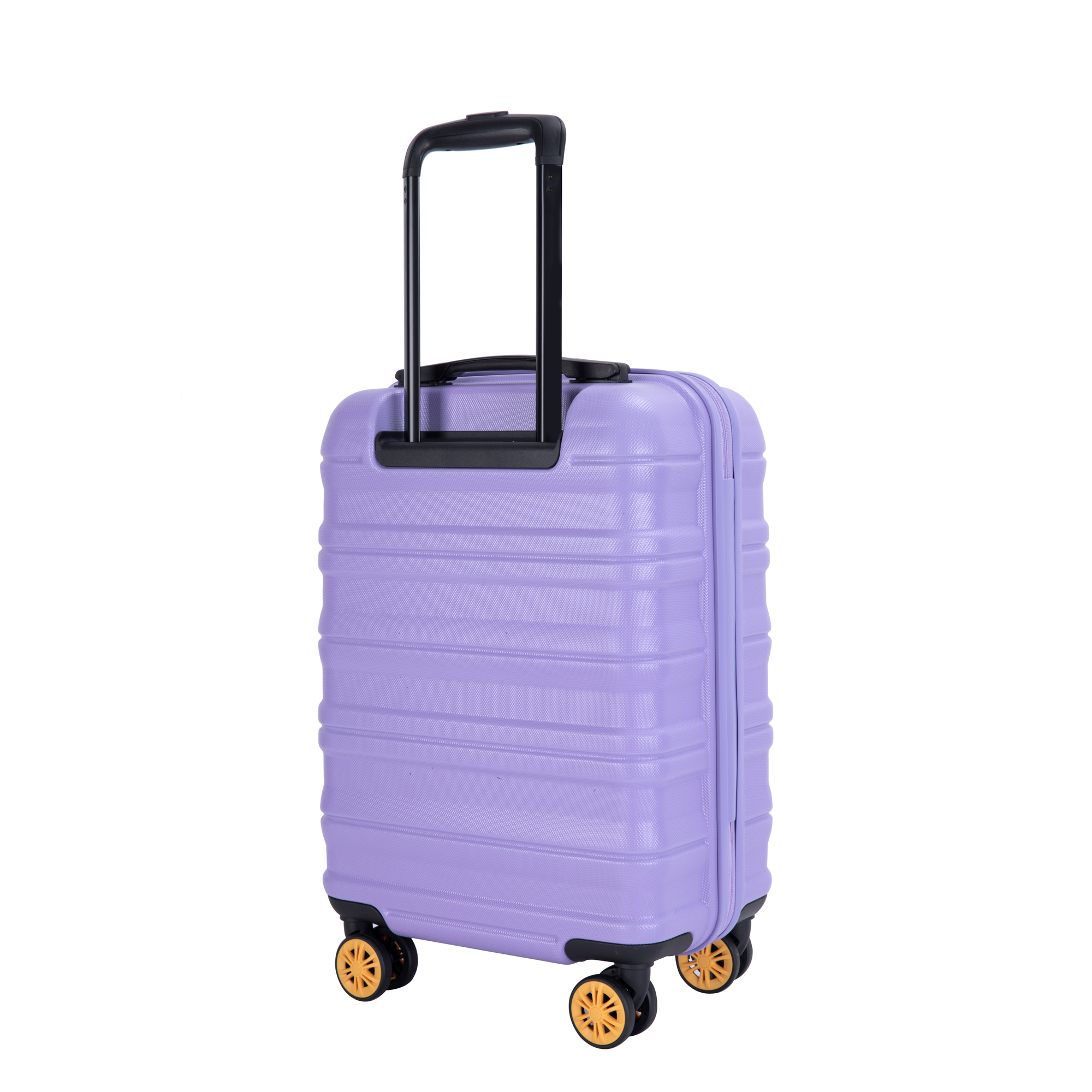 Carry On Luggage  Airline Approved18.5" Carry On Suitcase With TSA Approved Carry On Luggage With Wheels Carry on Bag Hard Shell Suitcases, LIGHT PURPLE