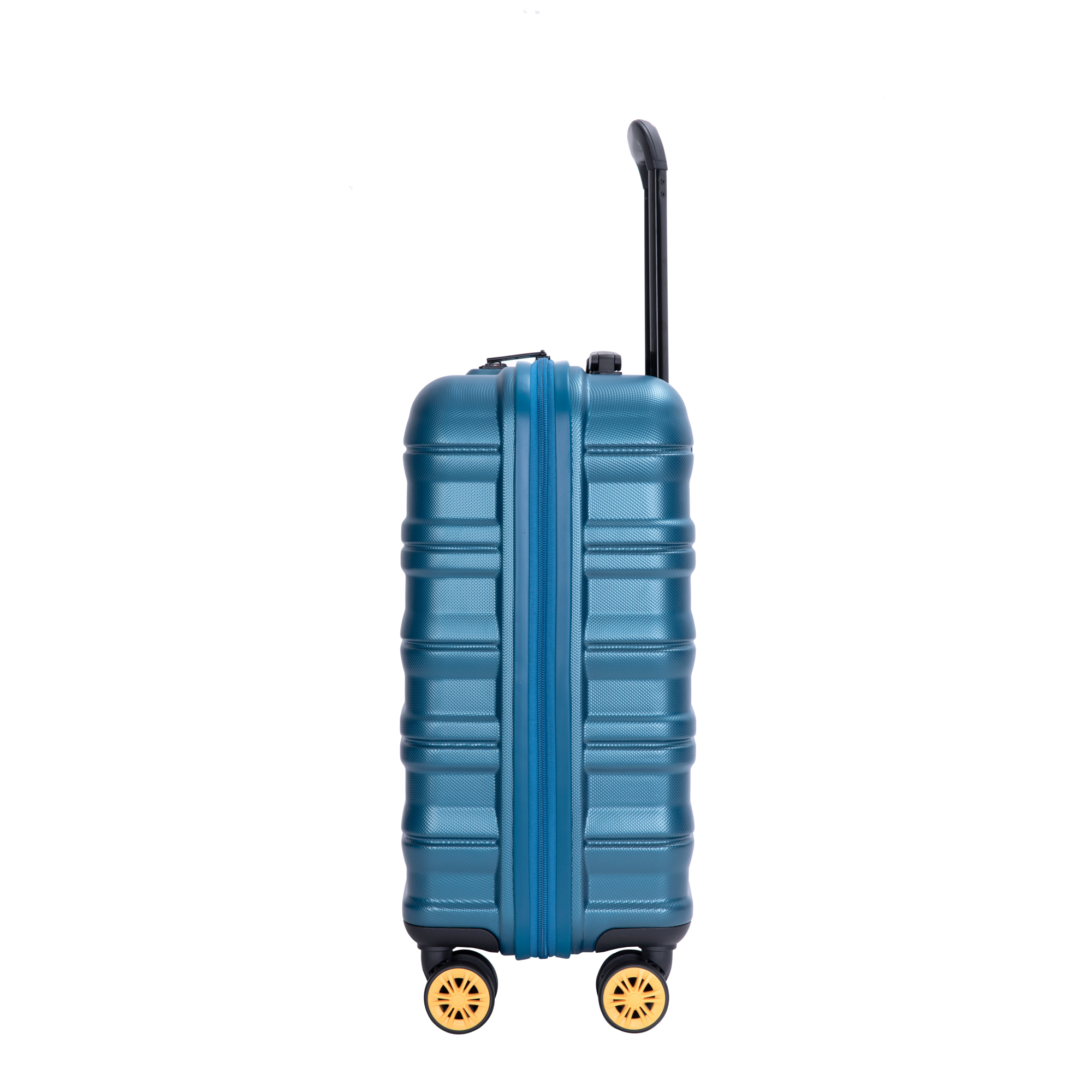 Carry On Luggage  Airline Approved18.5" Carry On Suitcase With TSA Approved Carry On Luggage With Wheels Carry on Bag Hard Shell Suitcases, BLUE