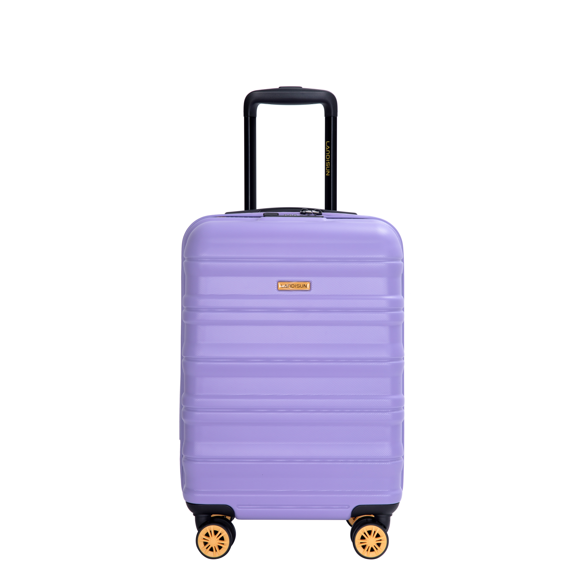 Carry On Luggage  Airline Approved18.5" Carry On Suitcase With TSA Approved Carry On Luggage With Wheels Carry on Bag Hard Shell Suitcases, LIGHT PURPLE