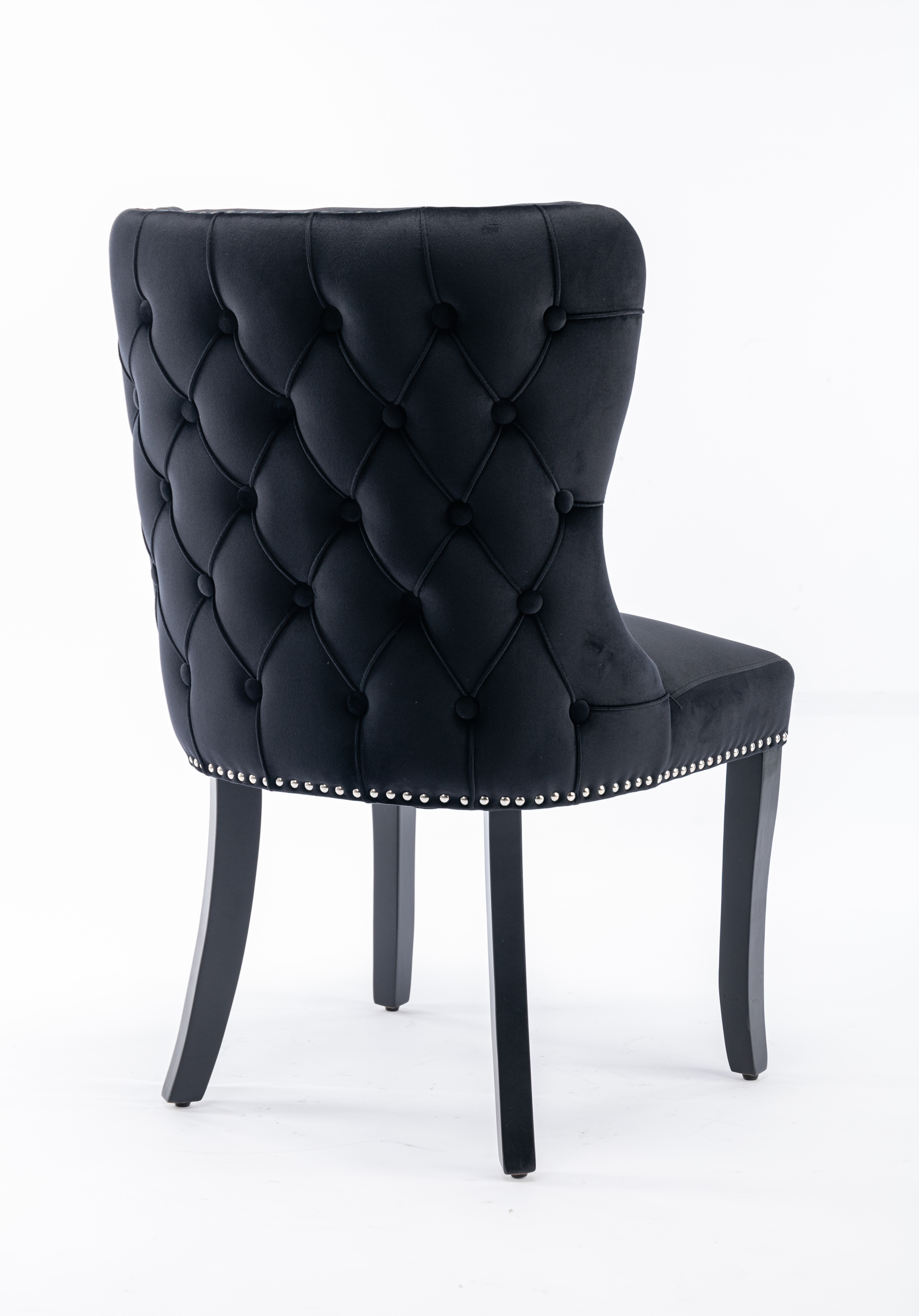 The range 2025 black velvet chair