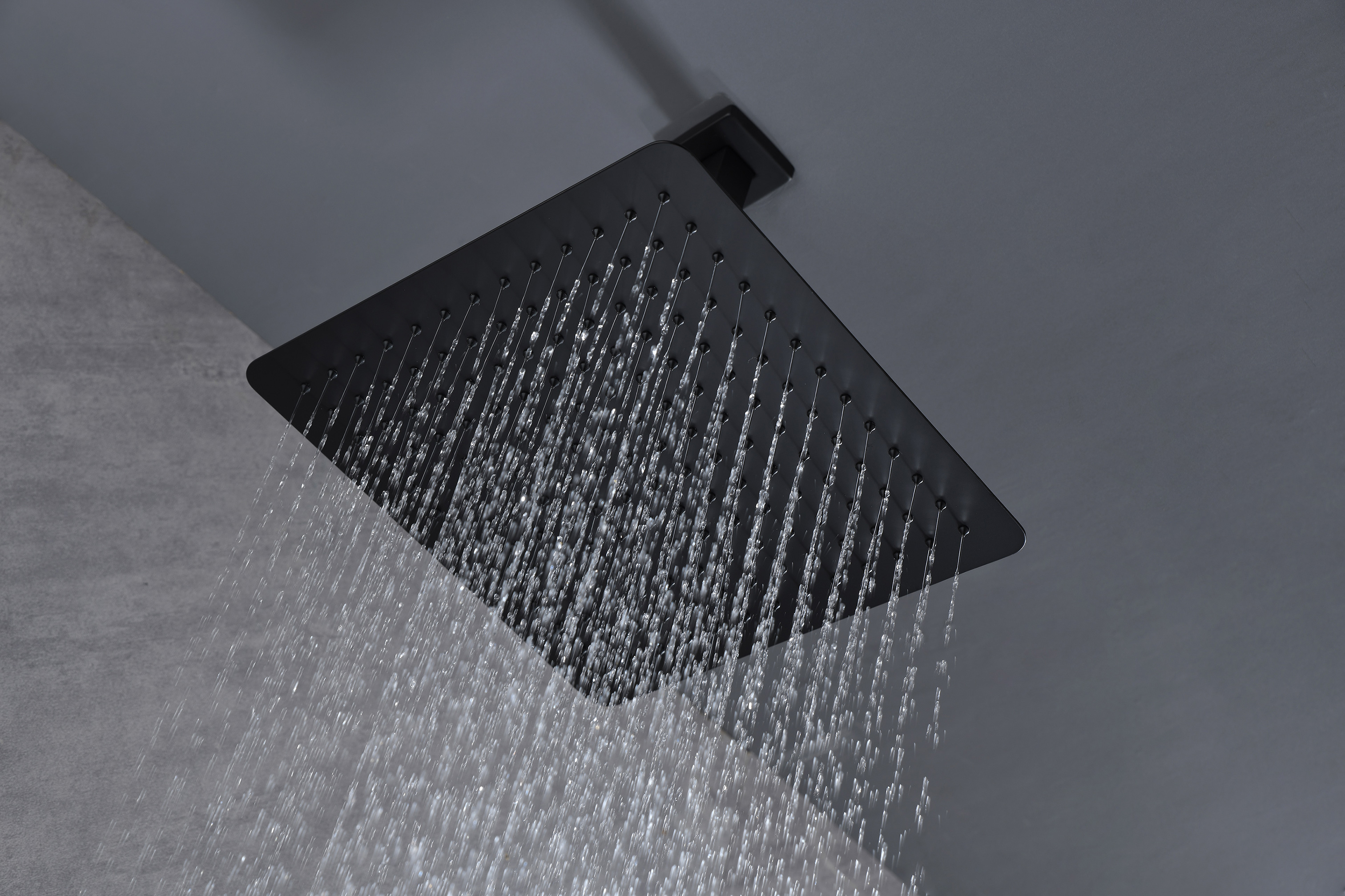 Rain Shower Head  High Pressure Rainfall Showerhead Water Saving